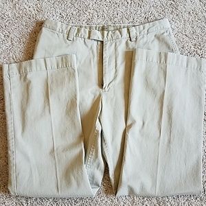 J.Crew Low Rider Chinos Flat Front Bootcut 33x30